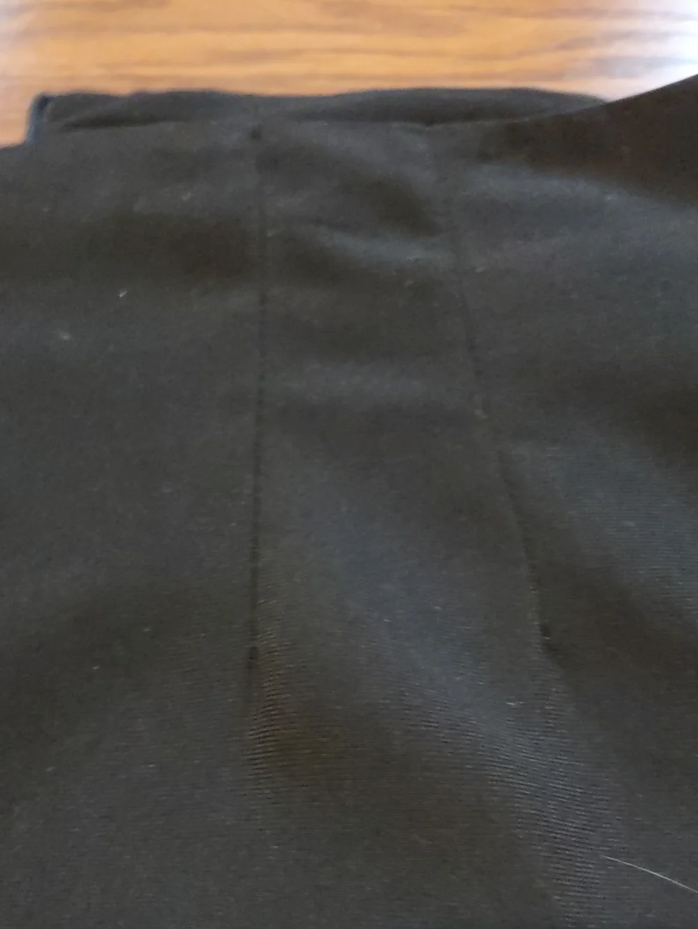 Briggs New York Black Pencil Skirt with Back Slit